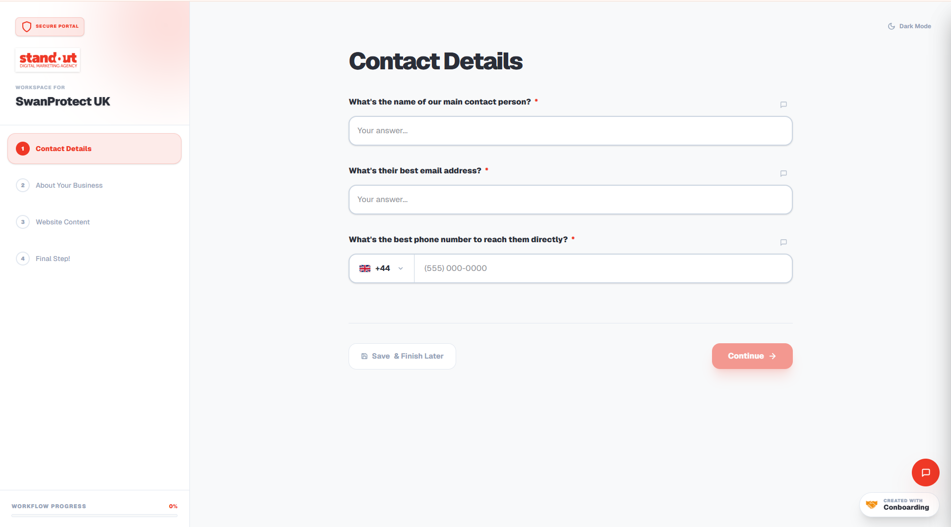 White-labeled Portals
